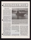 SARATOGA LOG, Vol. I, No. 4, (October 1992)